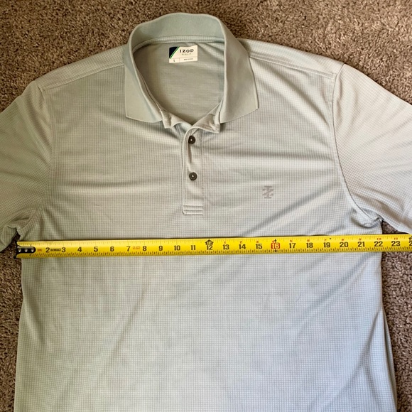 Izod Golf Gray Polo - Picture 4 of 6